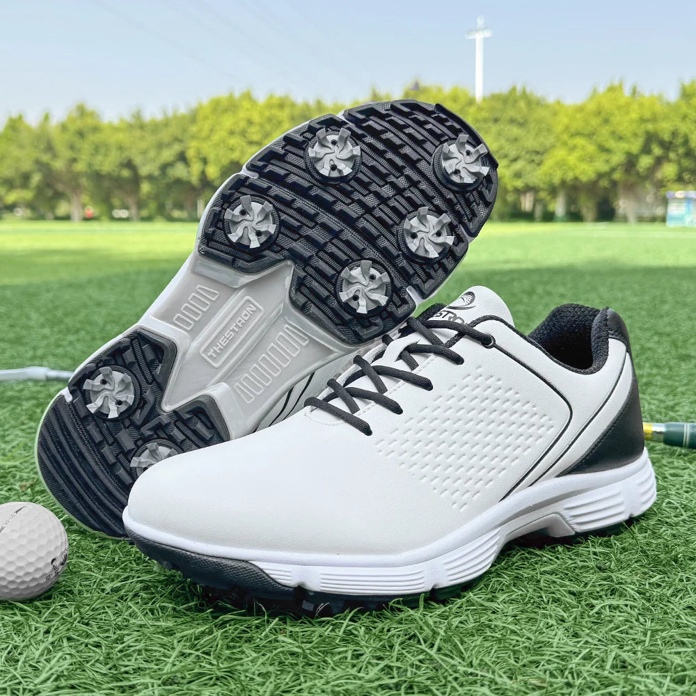 Men’s Golf Training Shoes – Anti-Slip Walking Sneakers