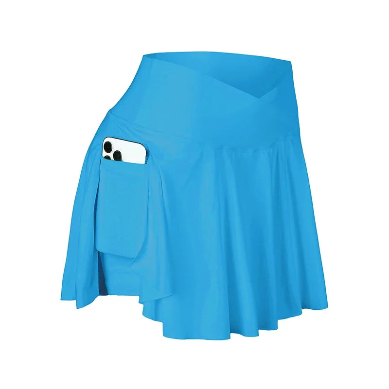 Women’s 2-in-1 Athletic Skort with Pockets