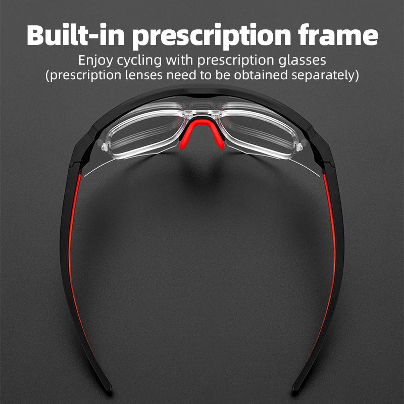 ROCKBROS Cycling Photochromic Polarized Lens Bike Glasses