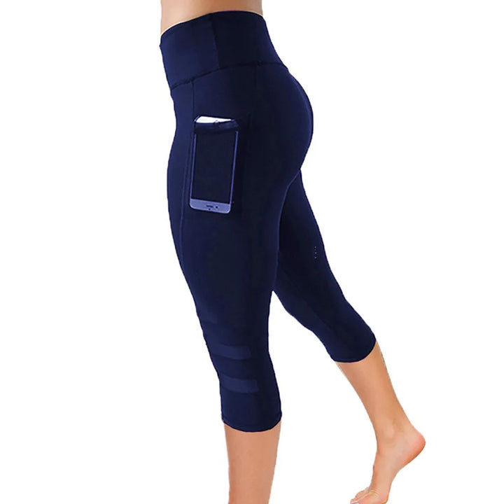 High Waist Hollow-Out Seamless Yoga Tights