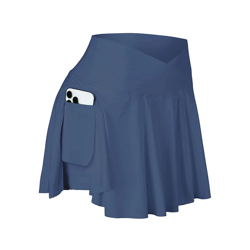 Women’s 2-in-1 Athletic Skort with Pockets