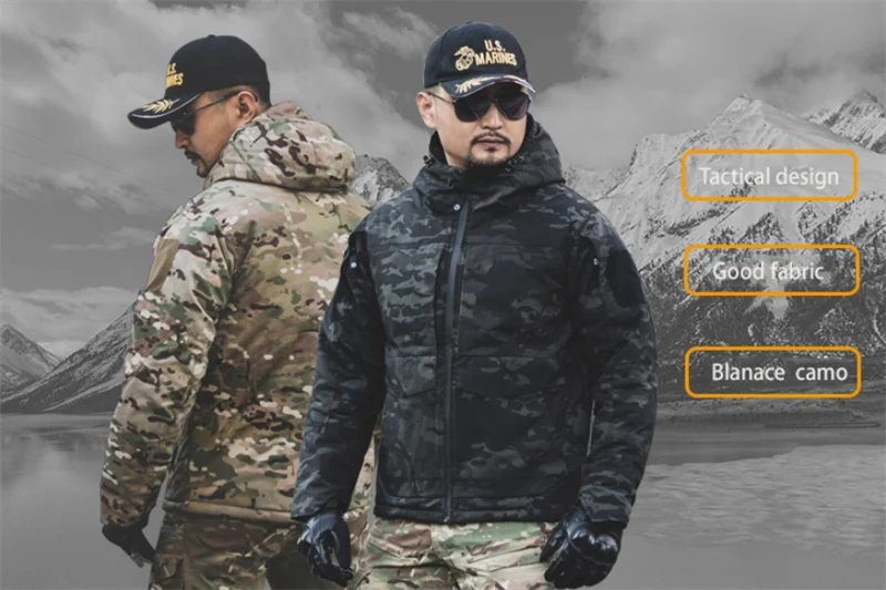 M65 Winter Tactical Parka – Multicam Camo