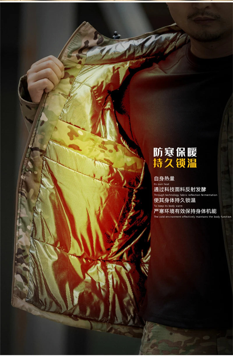 M65 Winter Tactical Parka – Multicam Camo