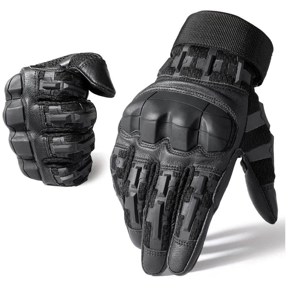 Men’s Tactical Full Finger Impact Gloves